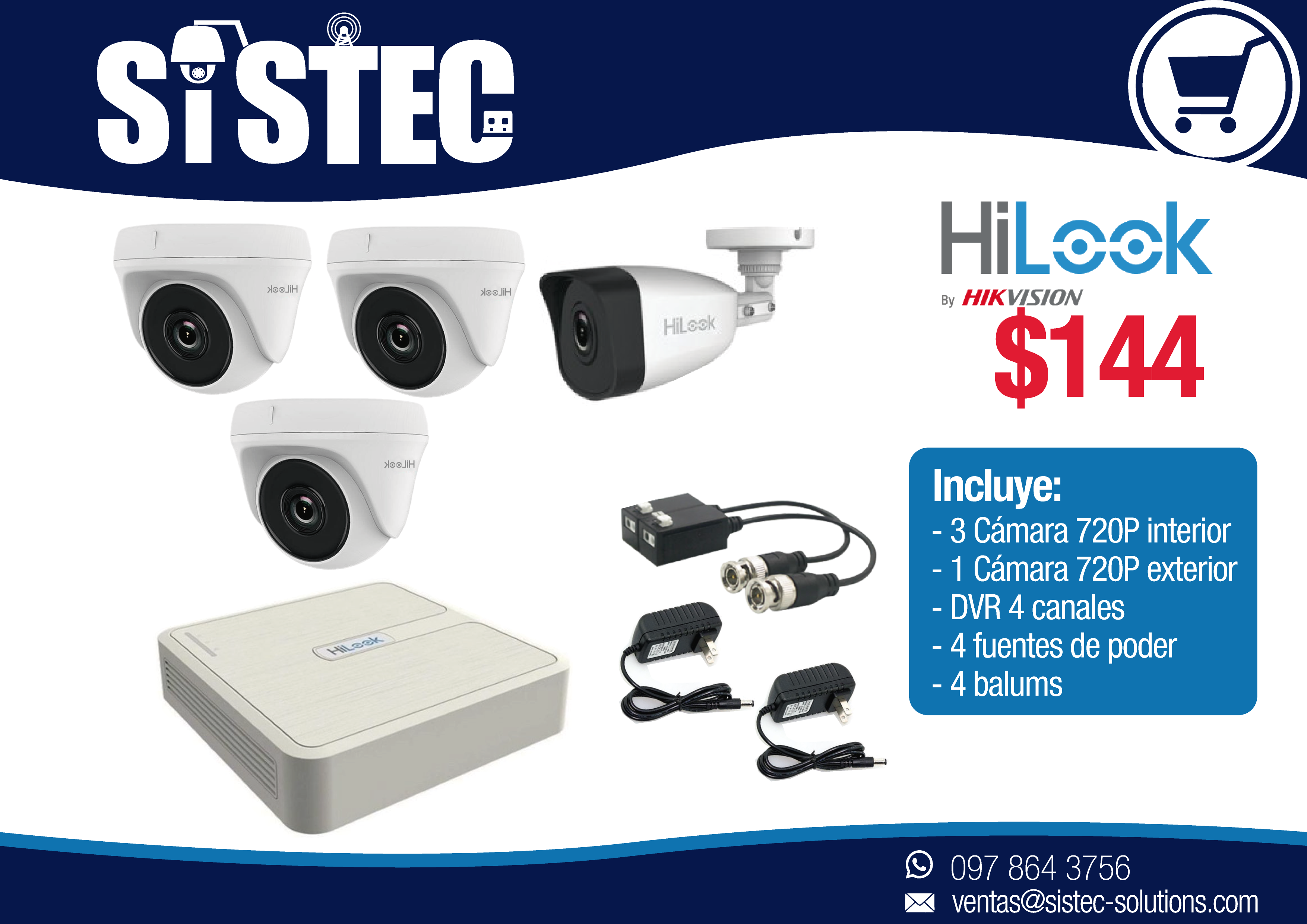 PROMO_KIT4_4CAM720P_SISTEC